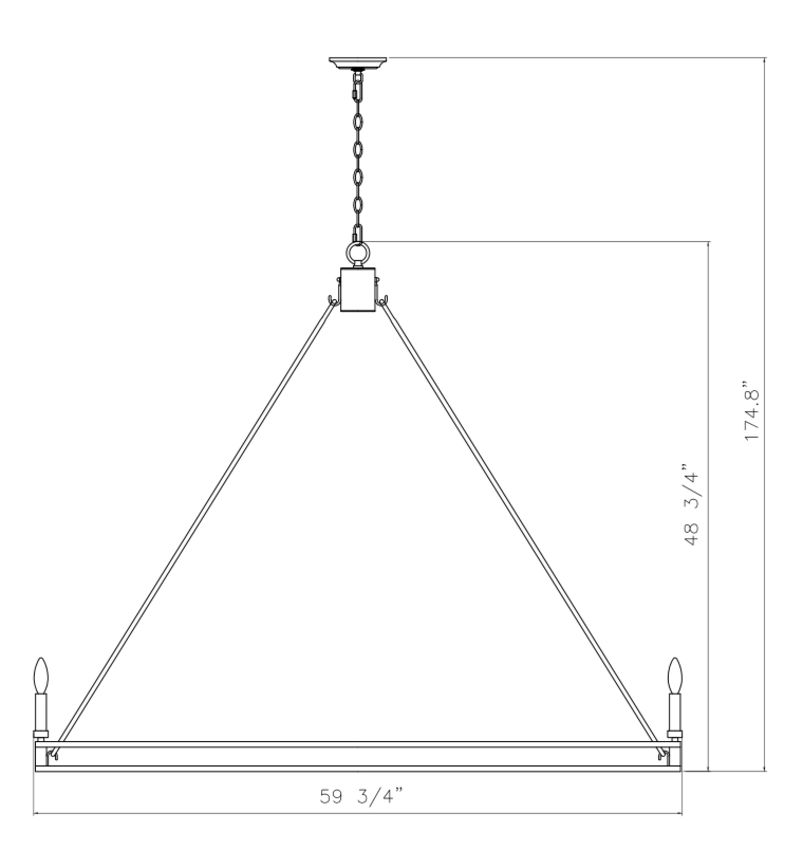 Z-Lite Dennison 16-Light Candelabra Bulb Base Signature Brass Steel Frame Chandelier