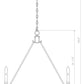 Z-Lite Dennison 6-Light Candelabra Bulb Base Signature Brass Steel Frame Chandelier