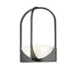 Z-Lite Devon 12" 2-Light Matte Black Steel and Sand Blast Glass Shade Wall Sconce