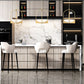 Z-Lite Devon 18" 4-Light Modern Gold Steel and Sand Blast Glass Shade Pendant Light