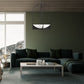 Z-Lite Devon 24" 6-Light Matte Black Steel and Sand Blast Glass Shade Chandelier