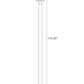 Z-Lite Dunbroch 584PHMS-536P-BK 1-Light Black Aluminum Frame Clear Glass Shade Outdoor Post Mounted Fixture