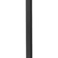 Z-Lite Dunbroch 584PHMS-536P-BK 1-Light Black Aluminum Frame Clear Glass Shade Outdoor Post Mounted Fixture