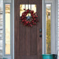 Z-Lite Dunbroch 8" W x 13" H 1-Light Deep Bronze and Outdoor Brass Aluminum Outdoor Wall Sconce With Clear Glass Shade