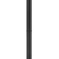 Z-Lite Dunbroch 9" W x 102" H 1-Light Black Aluminum Clear Glass Shade Outdoor Post Mounted Fixture