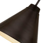 Z-Lite Eaton 18" 1-Light Bronze Plate Iron Pendant Light