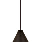 Z-Lite Eaton 18" 1-Light Bronze Plate Iron Pendant Light