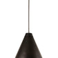 Z-Lite Eaton 24" 1-Light Bronze Plate Iron Pendant Light