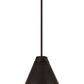 Z-Lite Eaton 24" 1-Light Bronze Plate Iron Pendant Light