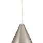 Z-Lite Eaton 24" 1-Light Brushed Nickel Iron Pendant Light