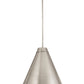 Z-Lite Eaton 24" 1-Light Brushed Nickel Iron Pendant Light