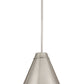 Z-Lite Eaton 24" 1-Light Brushed Nickel Iron Pendant Light