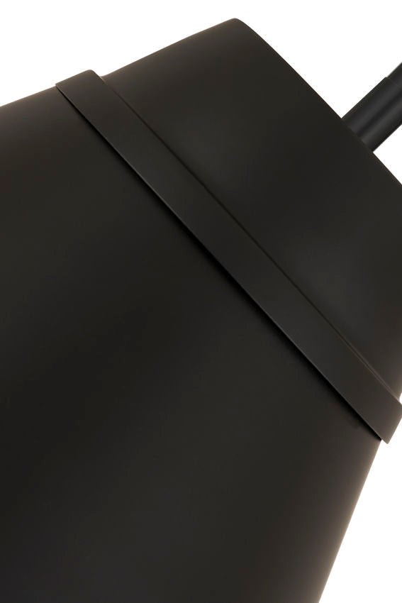 Z-Lite Eaton 24" 1-Light Matte Black Iron Pendant Light