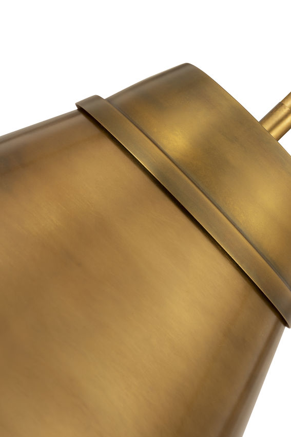 Z-Lite Eaton 24" 1-Light Rubbed Brass Iron Pendant Light