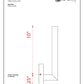 Z-Lite Edge 5" W x 12" H 1-Light LED White Outdoor Wall Sconce With Sandblast Glass Shade