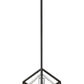 Z-Lite Euclid 12" 1-Light Chrome and Matte Black Steel Mini Pendant Light