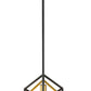 Z-Lite Euclid 12" 1-Light Olde Brass and Bronze Steel Mini Pendant Light