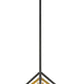 Z-Lite Euclid 12" 1-Light Olde Brass and Bronze Steel Mini Pendant Light