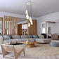 Z-Lite Farrell 18" 7-Light Brushed Nickel Chandelier With White Glass Shade