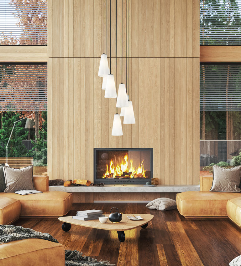 Z-Lite Farrell 18" 7-Light Matte Black Chandelier With White Glass Shade