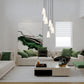 Z-Lite Farrell 18" 7-Light Modern Gold Chandelier With White Glass Shade