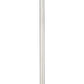 Z-Lite Farrell 3043P6-ROD 6" 1-Light Brushed Nickel Pendant Light With White Glass Shade