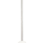 Z-Lite Farrell 3043P6-ROD 6" 1-Light Brushed Nickel Pendant Light With White Glass Shade