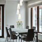 Z-Lite Farrell 3043P7-5R 12" 5-Light Matte Black Chandelier With White Glass Shade