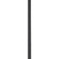 Z-Lite Farrell 3043P7-ROD 7" 1-Light Matte Black Pendant Light With White Glass Shade