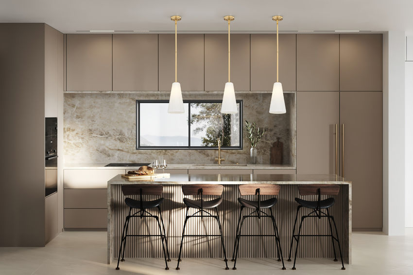 Z-Lite Farrell 3043P7-ROD 7" 1-Light Modern Gold Pendant Light With White Glass Shade