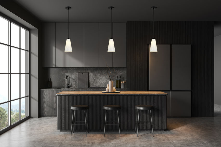 Z-Lite Farrell 6" 1-Light Matte Black Pendant Light With White Glass Shade