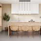 Z-Lite Farrell 6" 5-Light Matte Black Linear Chandelier With White Glass Shade