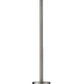 Z-Lite Flair 5" 1-Light Antique Nickel Pendant Light With Clear Glass Shade