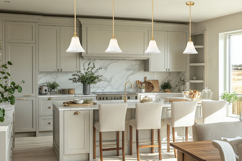 Z-Lite Fleur 8" 1-Light Modern Gold Steel Frame Opal Etched Glass Shade Pendant Light