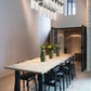 Z-Lite Fontaine 17-Lights Matte Black Steel Frame Clear Waterglass Glass Shade Linear Chandelier