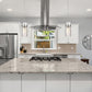 Z-Lite Fontaine 6" 1-Light Polished Nickel Pendant Light With Clear Glass Shade