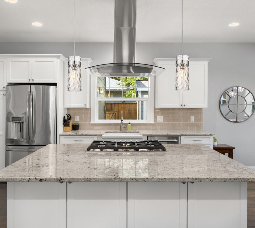 Z-Lite Fontaine 6" 1-Light Polished Nickel Pendant Light With Clear Glass Shade