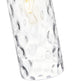 Z-Lite Fontaine 7002P5-ROD-MB 1-Light Brushed Nickel Frame Clear Waterglass Glass Shade Pendant Light
