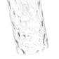 Z-Lite Fontaine 7002P5-ROD-RB 1-Light Rubbed Brass Frame Clear Waterglass Glass Shade Pendant Light
