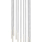 Z-Lite Forest 11-Light LED-Integrated Brushed Nickel Steel Chandelier