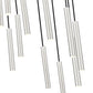 Z-Lite Forest 11-Light LED-Integrated Brushed Nickel Steel Chandelier