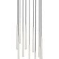 Z-Lite Forest 11-Light LED-Integrated Brushed Nickel Steel Chandelier