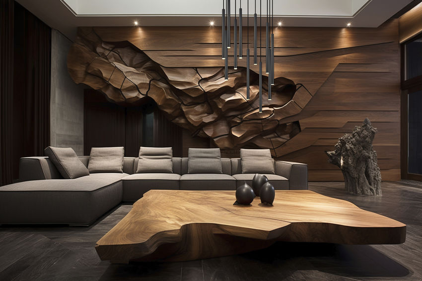Z-Lite Forest 11-Light LED-Integrated Matte Black Steel Chandelier