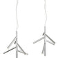 Z-Lite Forest 20" 12-Light LED Chrome Steel Pendant Light