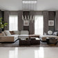 Z-Lite Forest 23-Light LED-Integrated Brushed Nickel Steel Linear Chandelier