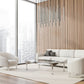 Z-Lite Forest 23-Light LED-Integrated Brushed Nickel Steel Linear Chandelier