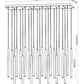 Z-Lite Forest 23-Light LED-Integrated Brushed Nickel Steel Linear Chandelier
