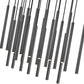 Z-Lite Forest 23-Light LED-Integrated Matte Black Steel Linear Chandelier