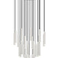 Z-Lite Forest 27-Light LED-Integrated Brushed Nickel Steel Chandelier