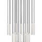 Z-Lite Forest 27-Light LED-Integrated Brushed Nickel Steel Chandelier